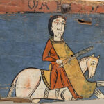 Peinture médiévale en cours de conservation au Centre de restauration du patrimoine du Conseil Départemental 66.